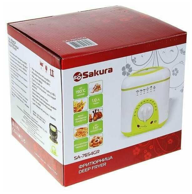 Фритюрница Sakura Фритюрница (SA-7654GR) фотография 1