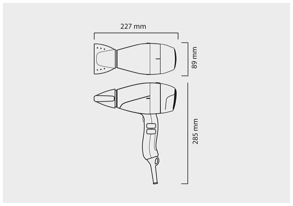 Фен профессиональный Valera Swiss Nano 9600 Rotocord (2100 Вт) фотография 4