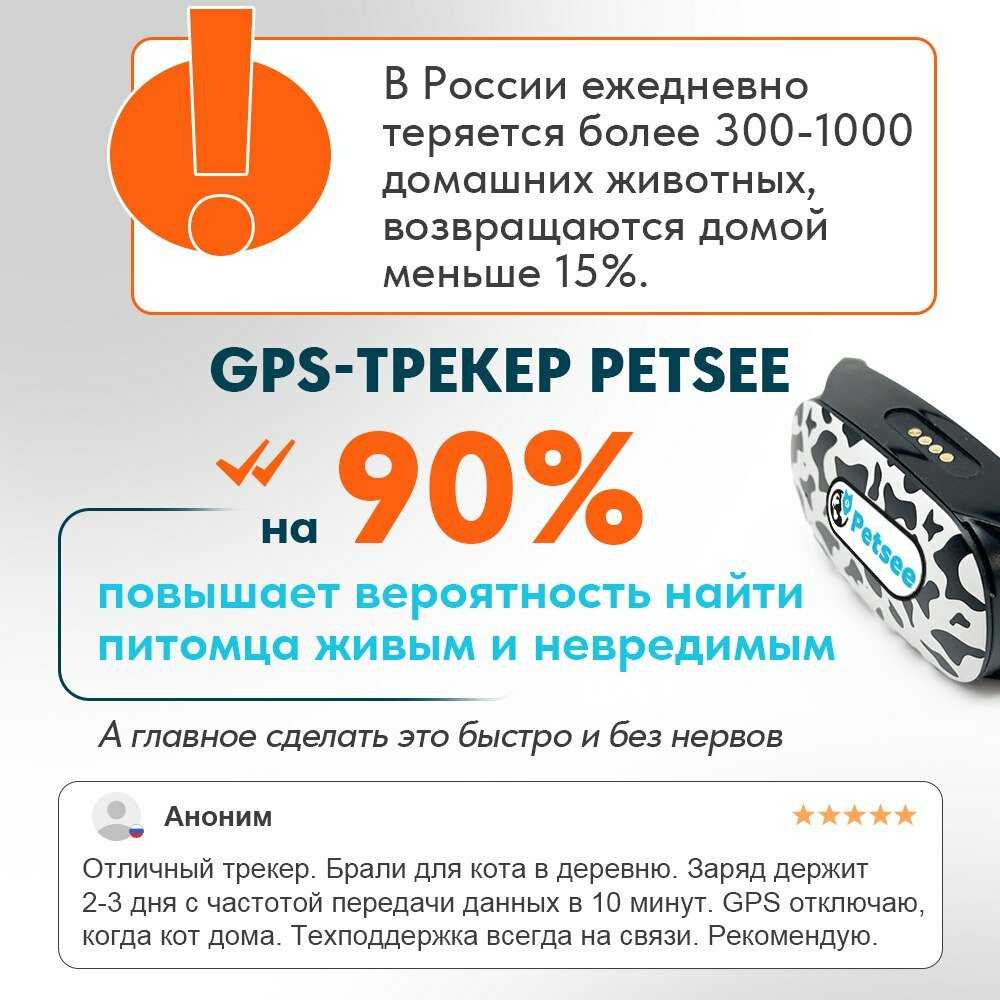 GPS трекер Petsee Petsee 4G Dogs фотография 20