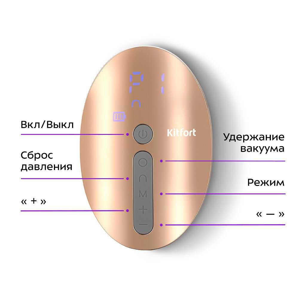 Вакуумный массажер Kitfort KT-5903 фотография 2
