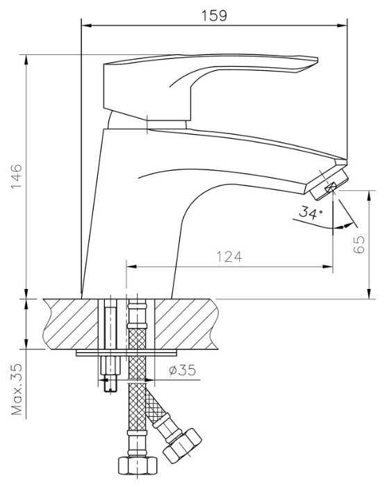 Смеситель Haiba HB1066 фотография 1