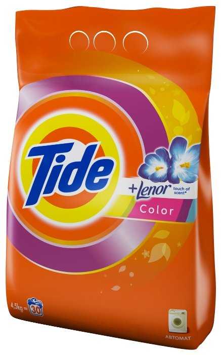Стиральный порошок Tide Lenor Touch of Scent Color (автомат) фотография 6
