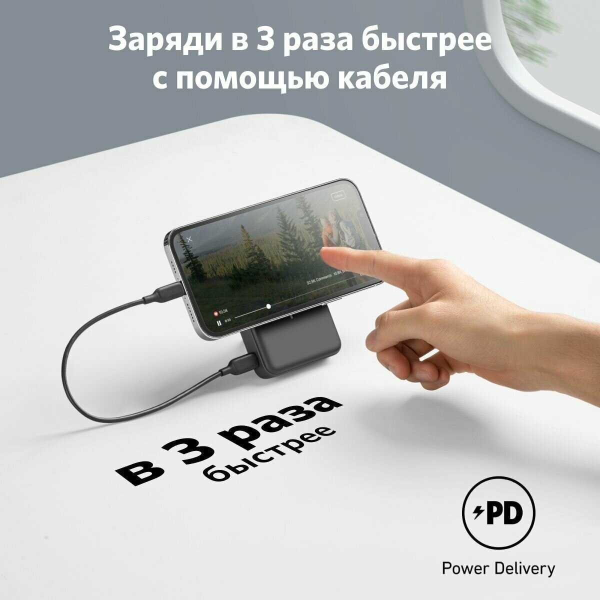 Внешний аккумулятор Anker 633 Magnetic Battery 10000mAh (A1641H31) фотография 1
