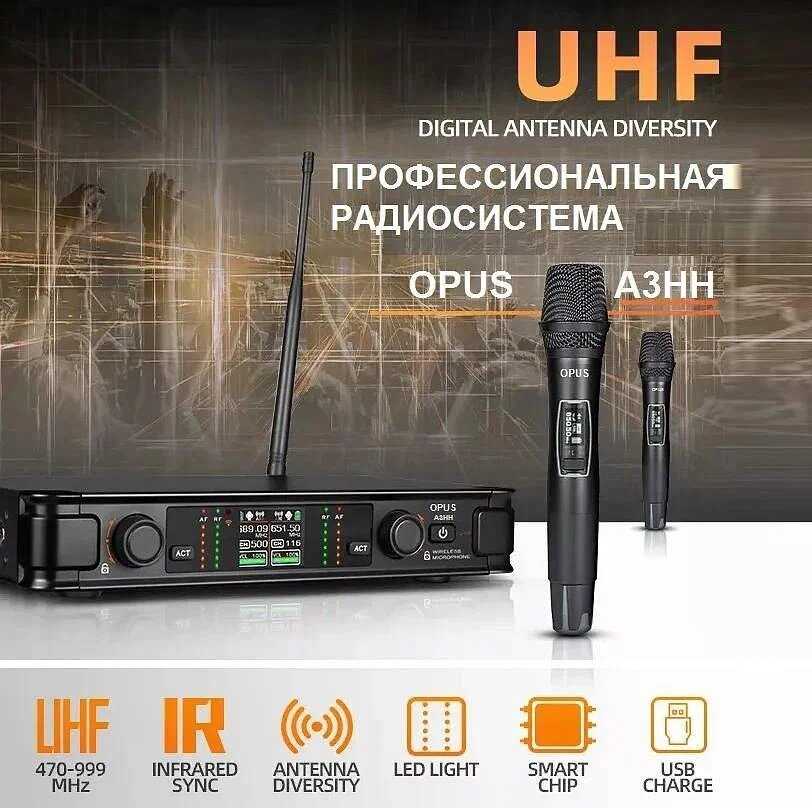 Радиосистема Opus A3HH фотография 5