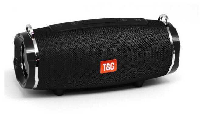 Портативная bluetooth колонка TG-192 светящаяся с супер мощными динамиками фотография 2