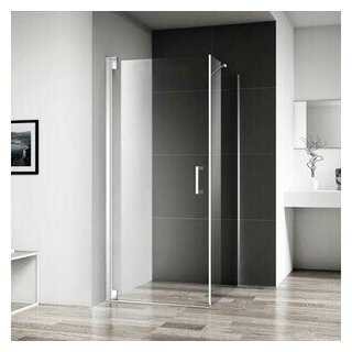 Душевой уголок BelBagno Marmi A-1 80х80 прозрачный, хром (MARMI-A-1-80-C-Cr) фотография 2