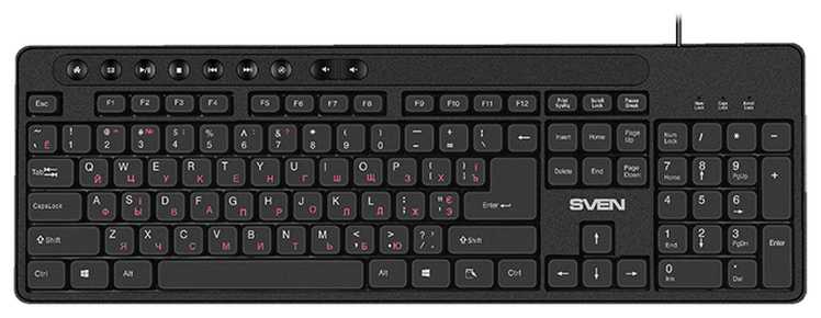 Клавиатура KB-C3060 (113 кл.) фотография 13