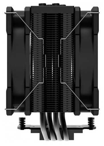 Кулер для процессора ID-COOLING SE-224-XT ARGB DUET черный/ARGB фотография 1