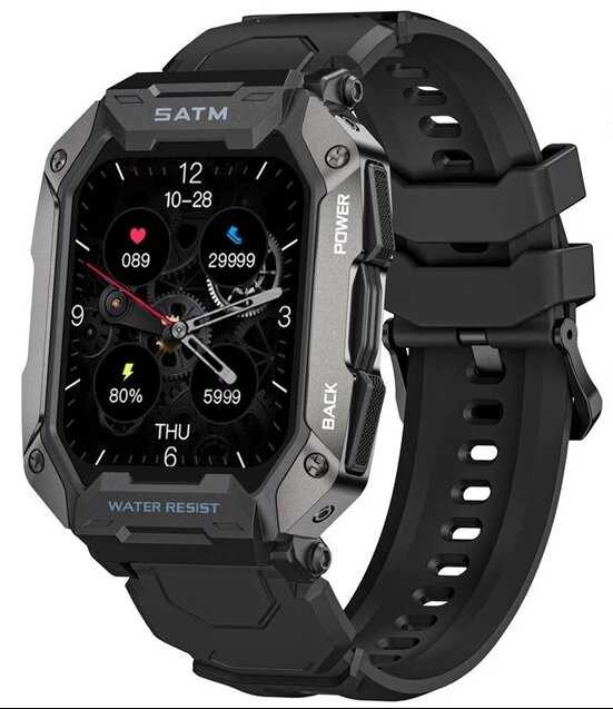 Умные часы LIGE LIGE 5ATM (Camouflage Black) фотография 14