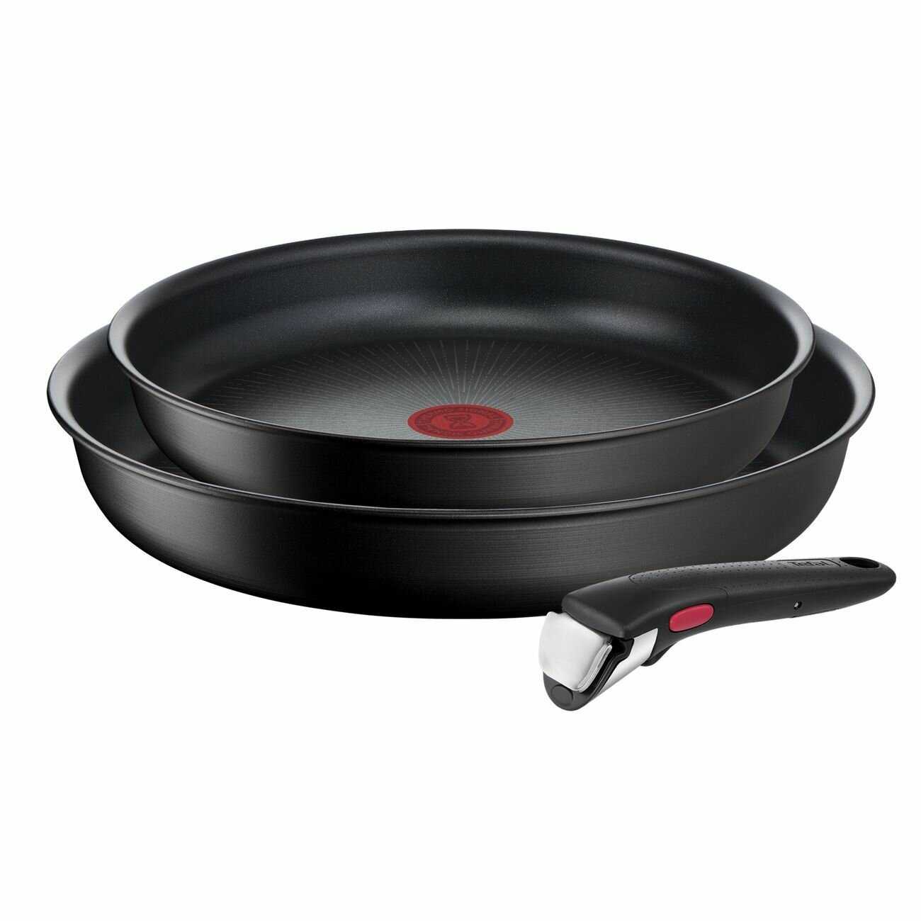 Набор посуды со съемной ручкой Tefal Ingenio Unlimited [3 предмета 24/28 см] [L7638942] фотография 4