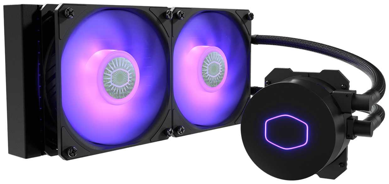 Система водяного охлаждения для процессора Cooler Master Masterliquid ML240L V2 RGB фотография 1