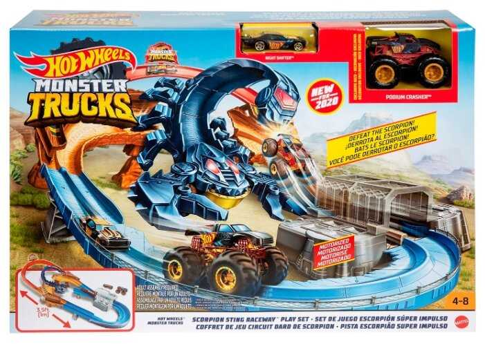 Трек Hot Wheels Monster Truck Scorpion Sting Raceway GNB05 фотография 3