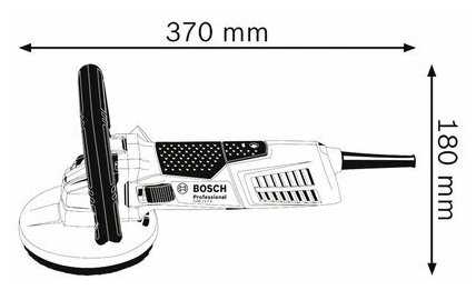 Полировальная машина BOSCH GBR 15 CA фотография 4