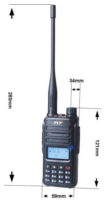 Рация TYT TH-UV98 (UHF; VHF; IP56) фотография 1