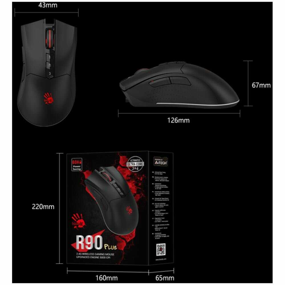 Беспроводная мышь A4TECH Bloody R90 Plus фотография 19