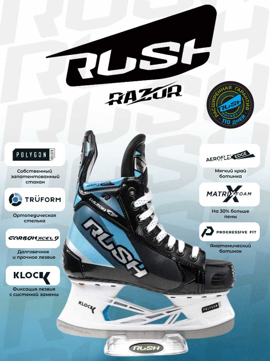 Коньки RUSH Razor 4R Pro (INT)