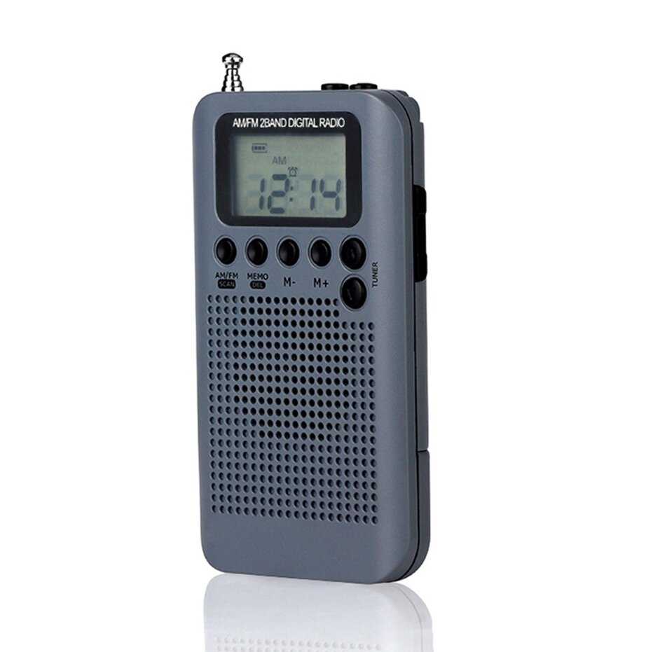 Карманный Цифровой DSP Радиоприемник HanRongDa HRD-104 фотография 3