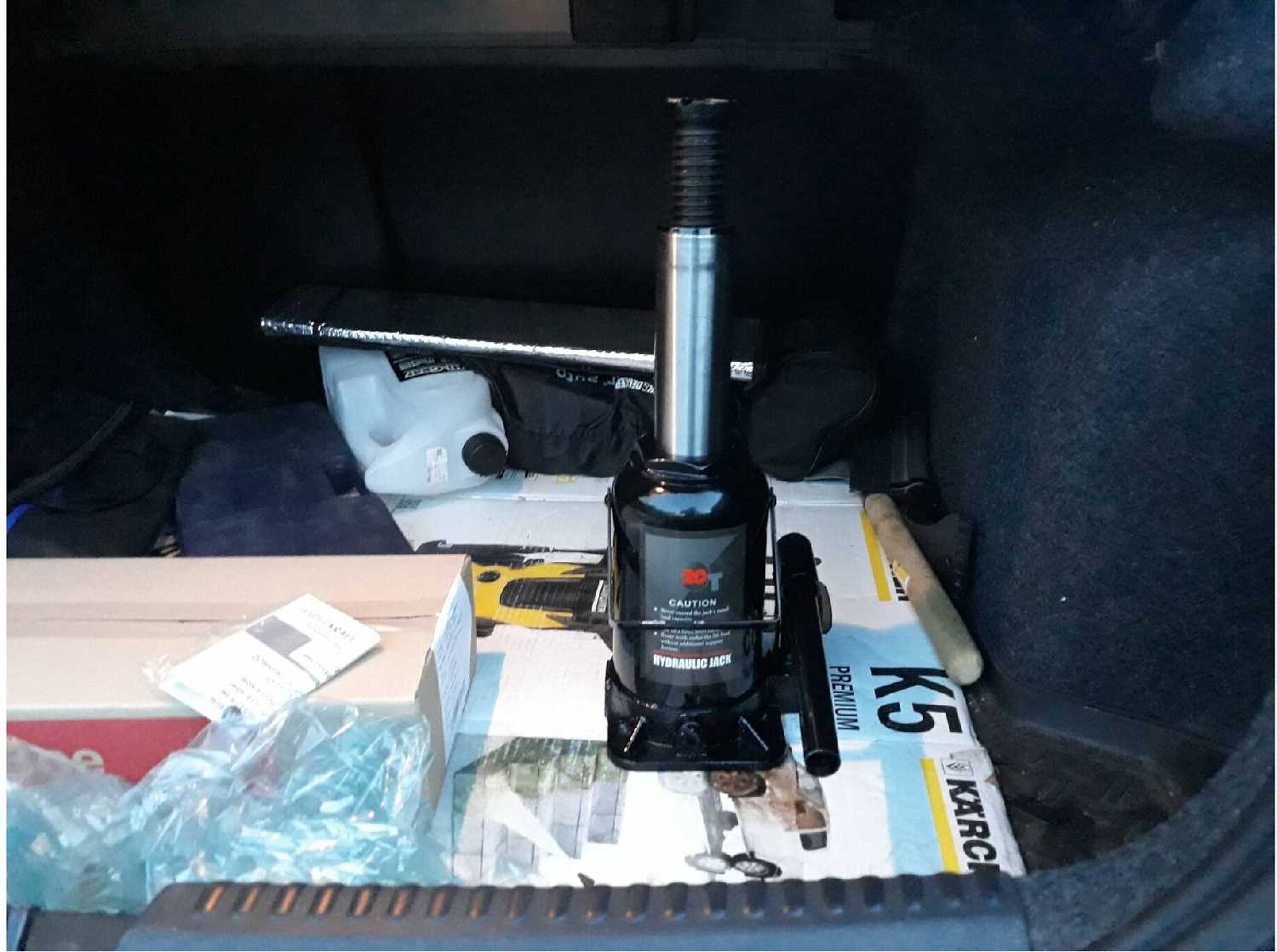 Домкрат бутылочный гидравлический WIEDERKRAFT WDK-81 фотография 15