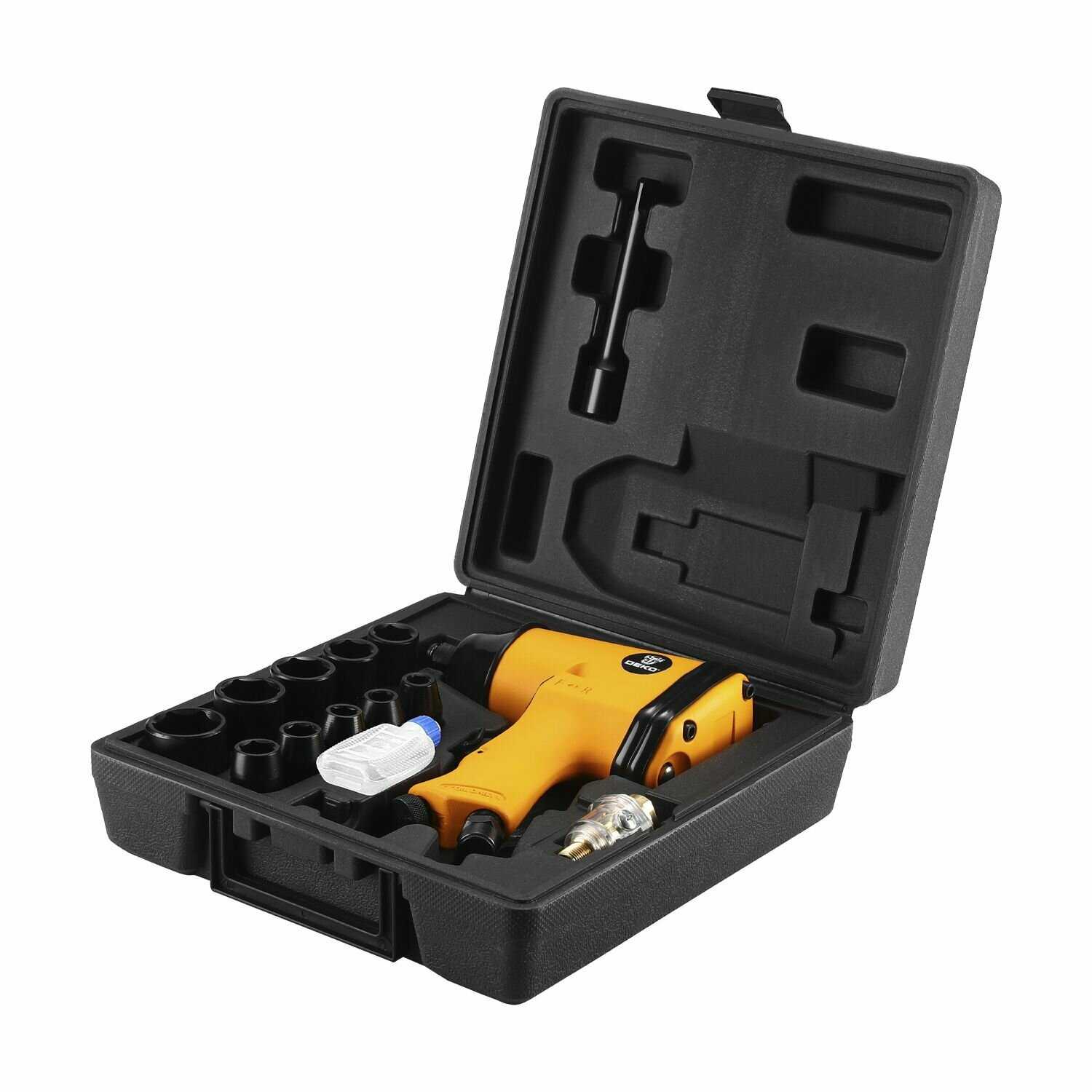 Гайковерт пневматический ударный DEKO DKPT01 SET фотография 2