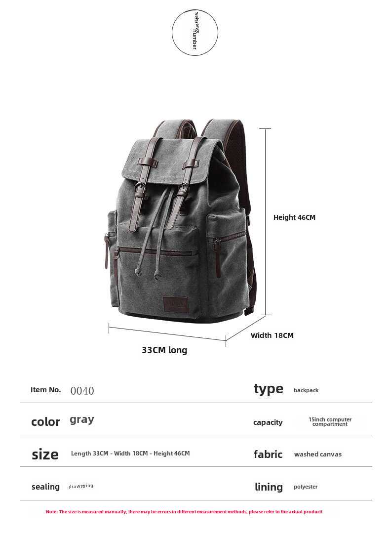 Рюкзак холщовый фотография 15