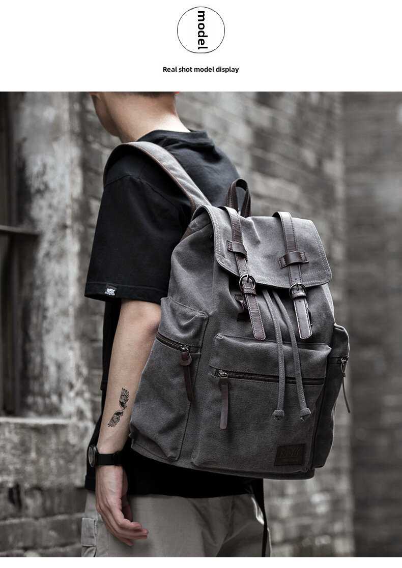 Рюкзак холщовый фотография 16