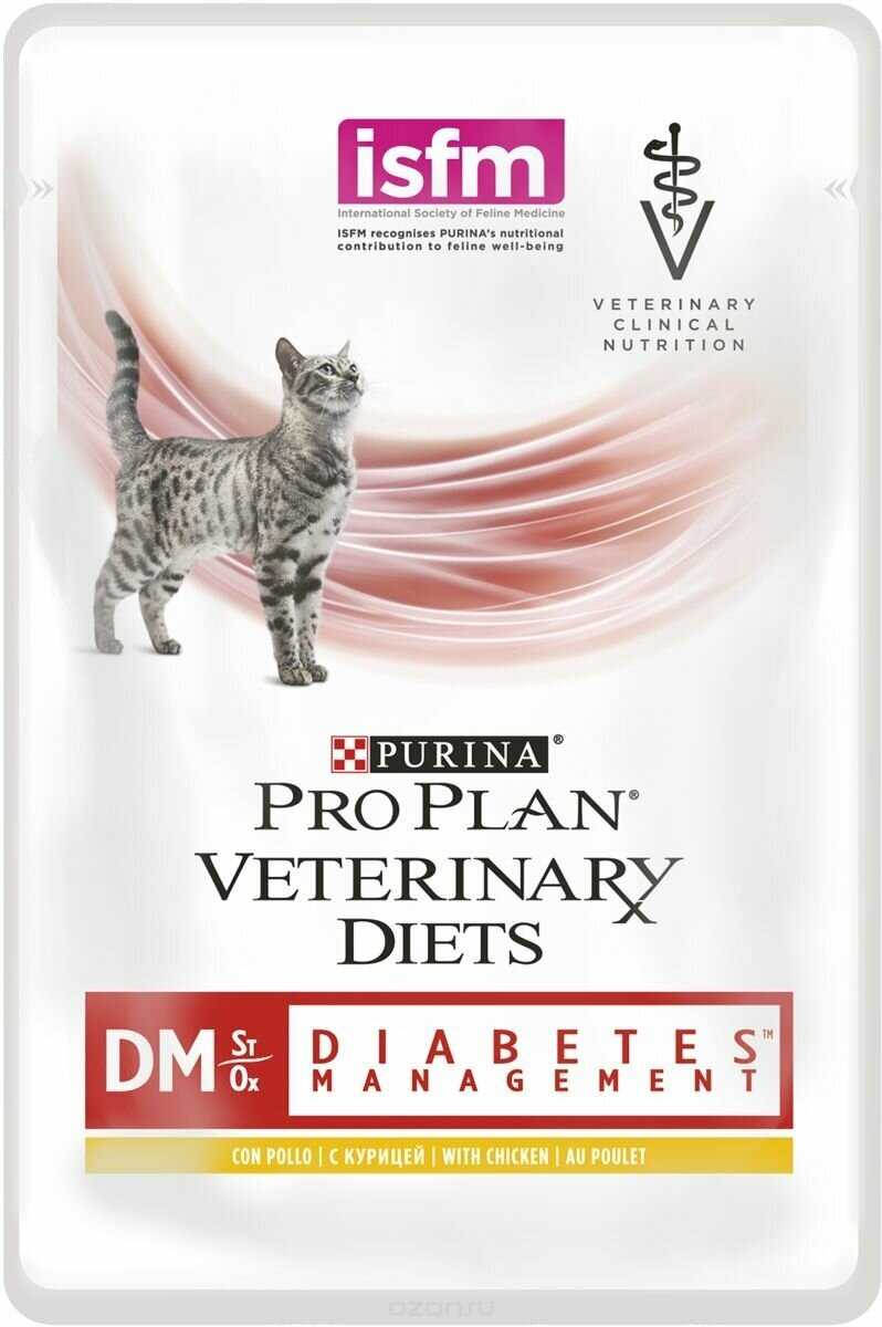 Корм для кошек Pro Plan Veterinary Diets Diabetes Management (DM) фотография 4