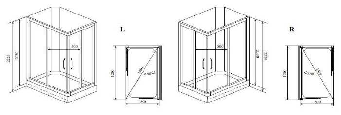 Душевая Кабина Timo Ilma-102 фотография 1