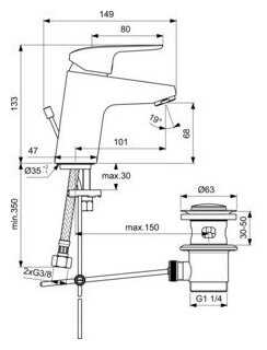 Смеситель Ideal Standard B1707AA фотография 16