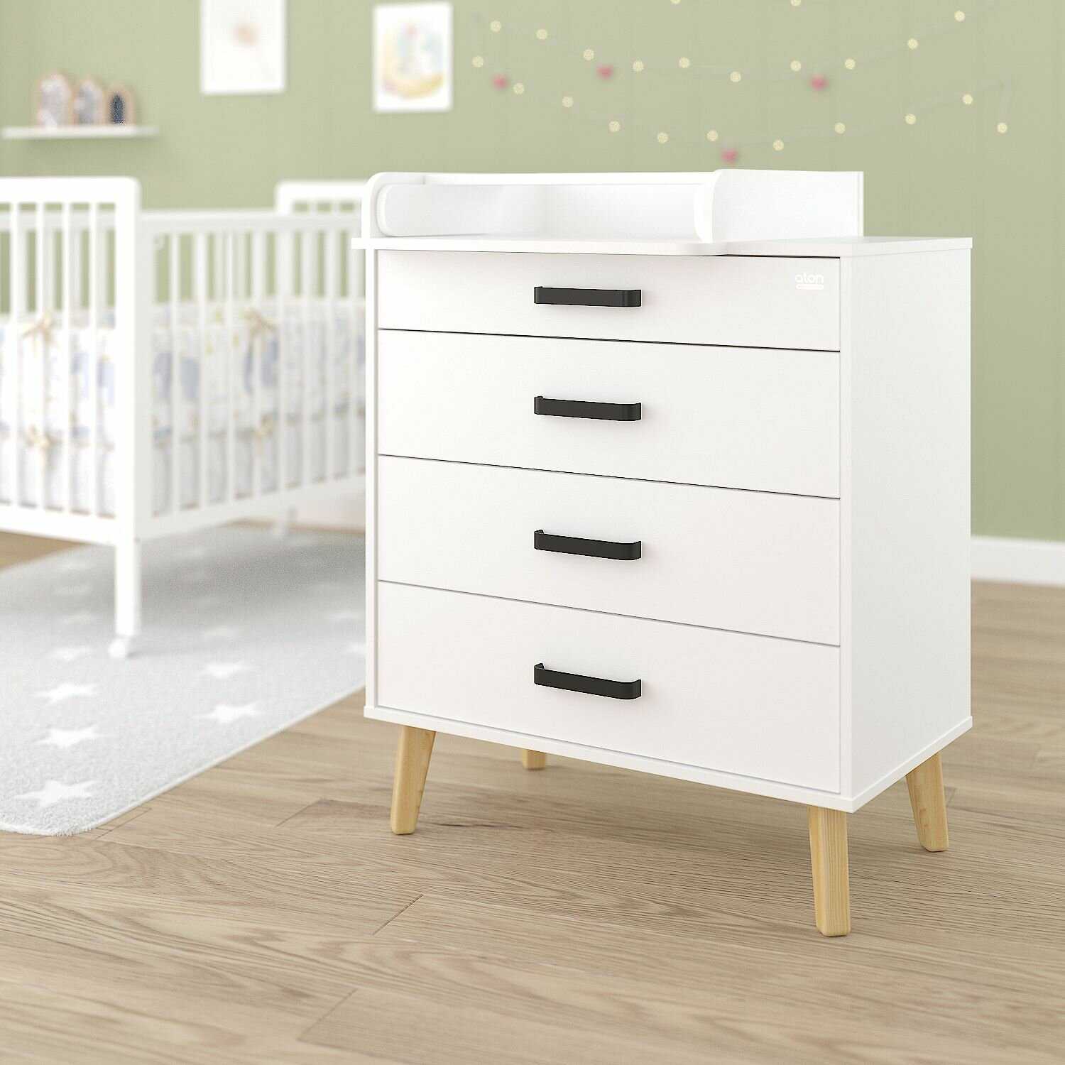 Пеленальный комод Gall Бодега Nero фотография 10