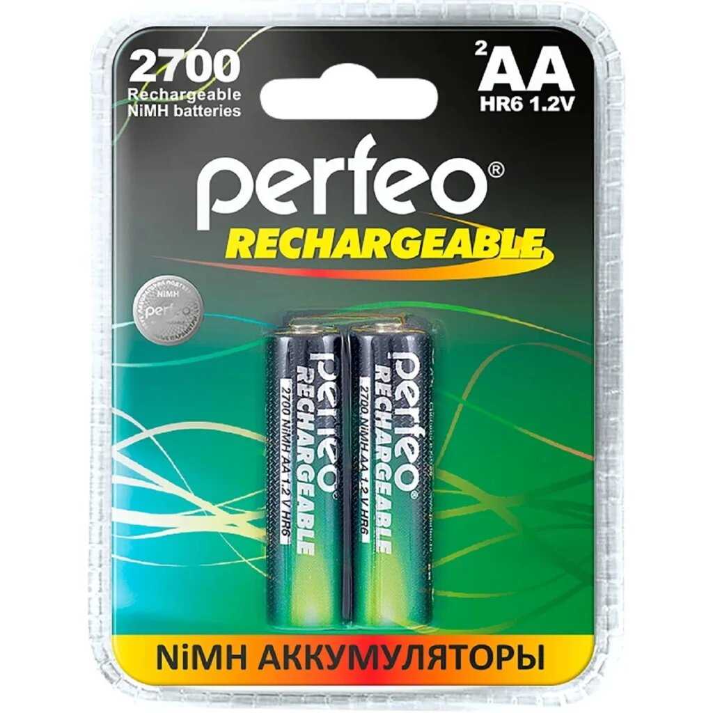 Аккумулятор Perfeo Rechargeable AA 2700 фотография 8
