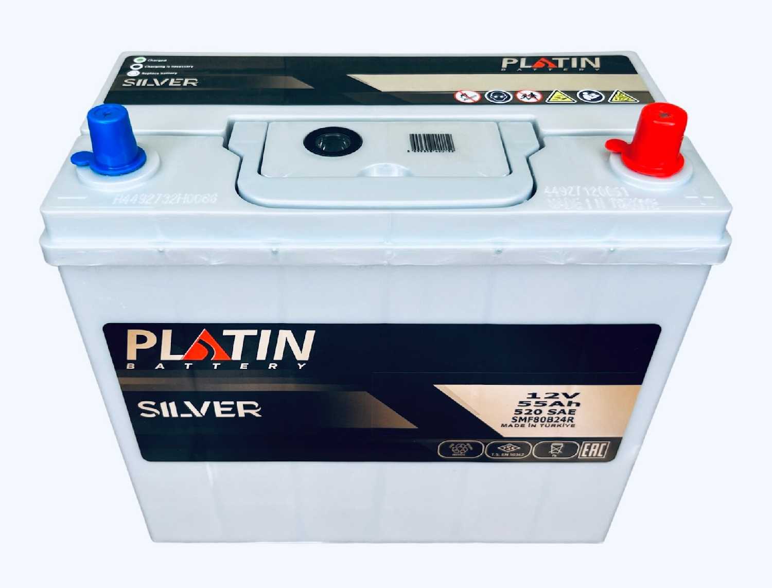 Аккумулятор автомобильный Platin Silver Asia (80B24L)