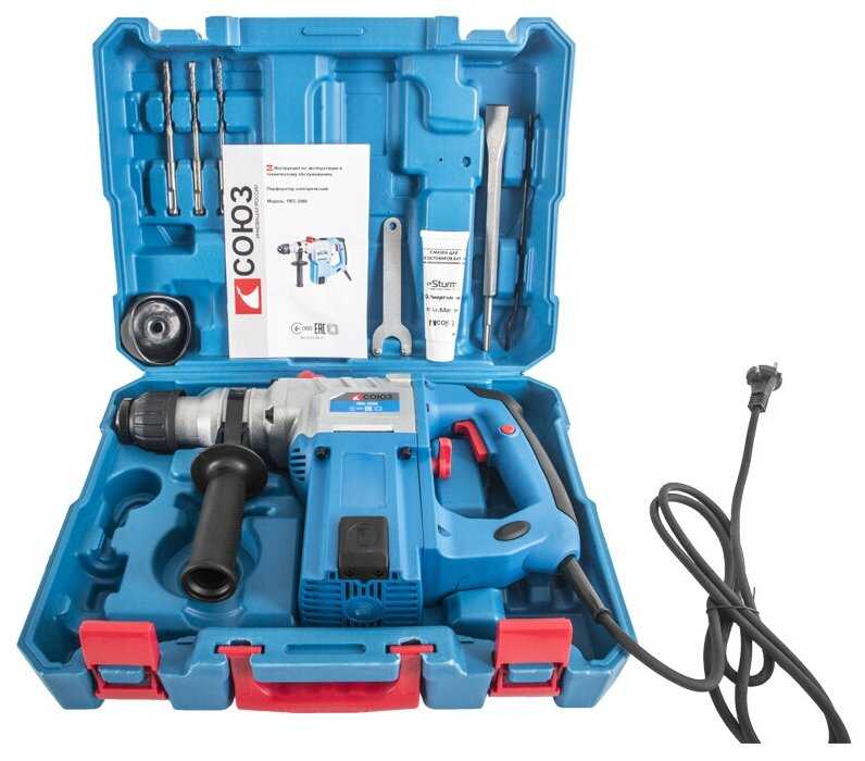 Перфоратор СОЮЗ ПЕС-2560, 1500 Вт фотография 2