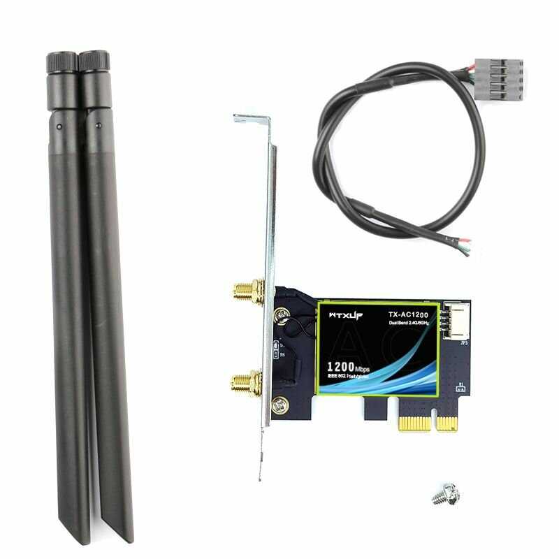 Wi-Fi PCI-E Адаптер WTXUP TX-AC1200 фотография 4
