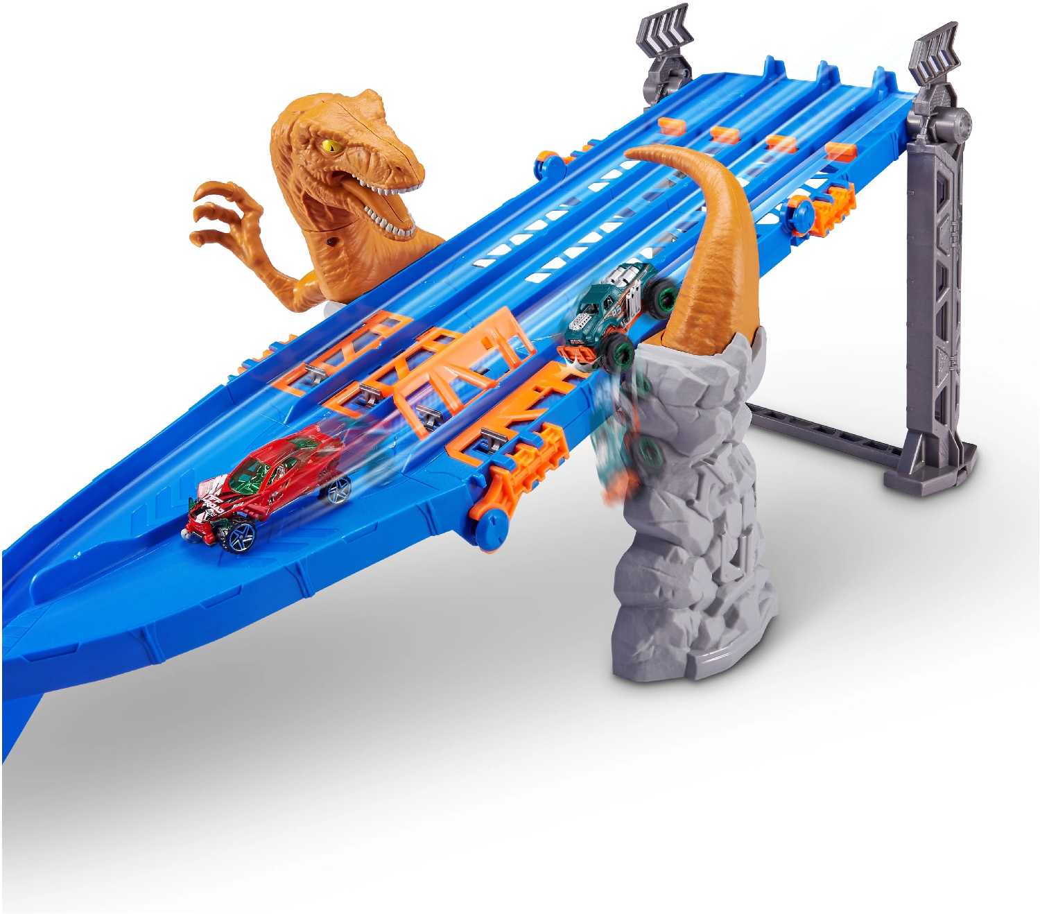 Трек ZURU Metal Machines 4-Lane Raptor Attack (6740) фотография 3