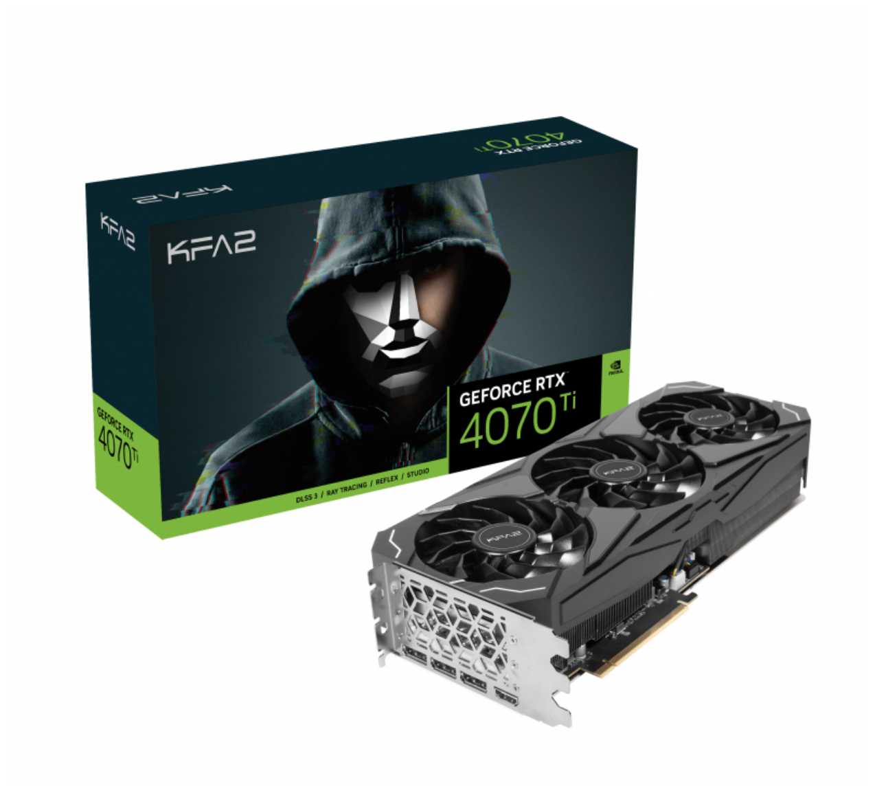 Видеокарта KFA2 GeForce RTX 4070 Ti ST 1-Click OC 12Gb (47IOM7MD6TTK) фотография 4