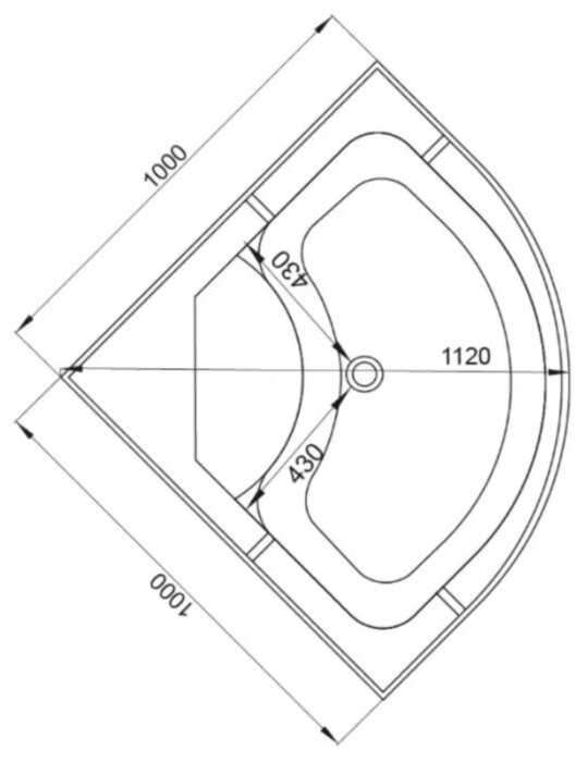 Душевая Кабина Deto D10S фотография 16
