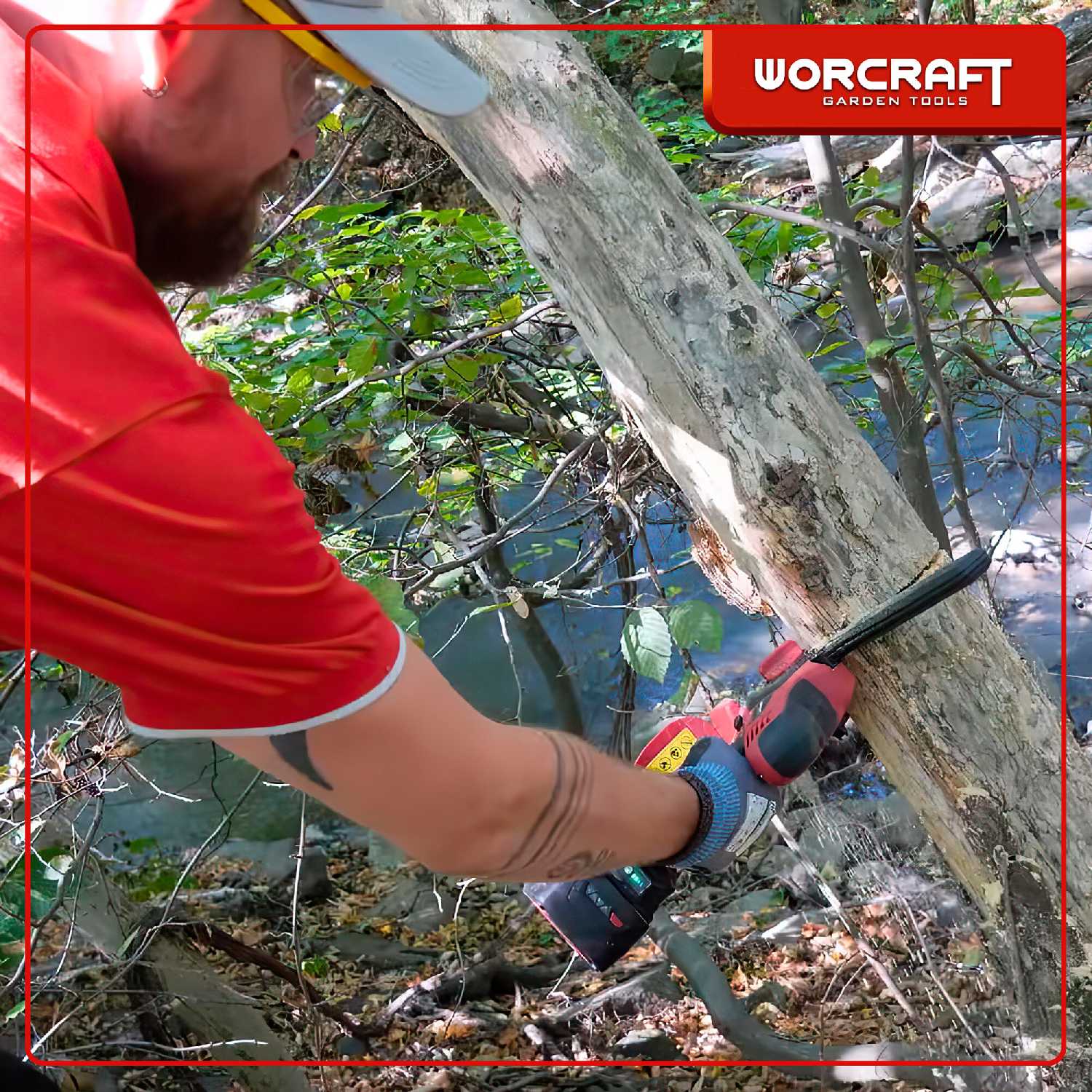 Пила аккумуляторная цепная WORCRAFT CHS-S20LiBM фотография 17