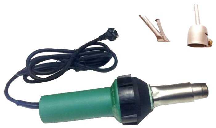 Строительный фен MELTPLAST 1600 (комплект для сварки пластика), 1600 Вт