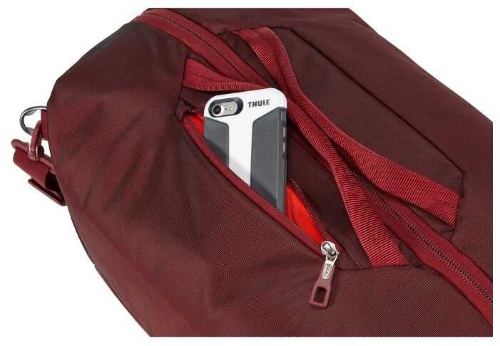 Сумка дорожная THULE, отделение для обуви, фиксирующие ремни, плечевой ремень фотография 24