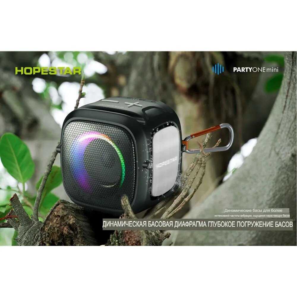 Портативная Bluetooth Колонка Hopestar Party One Mini фотография 5