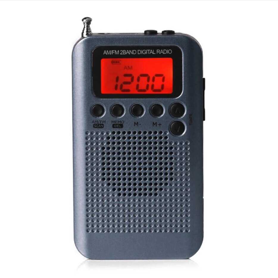 Карманный Цифровой DSP Радиоприемник HanRongDa HRD-104 фотография 2