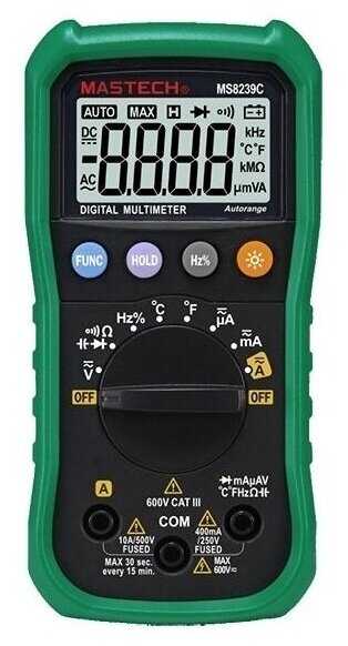 Мультиметр цифровой Mastech MS8239C