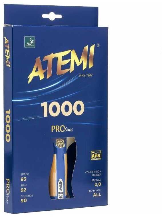 Ракетки для настольного тенниса ATEMI PRO 1000 AN фотография 13