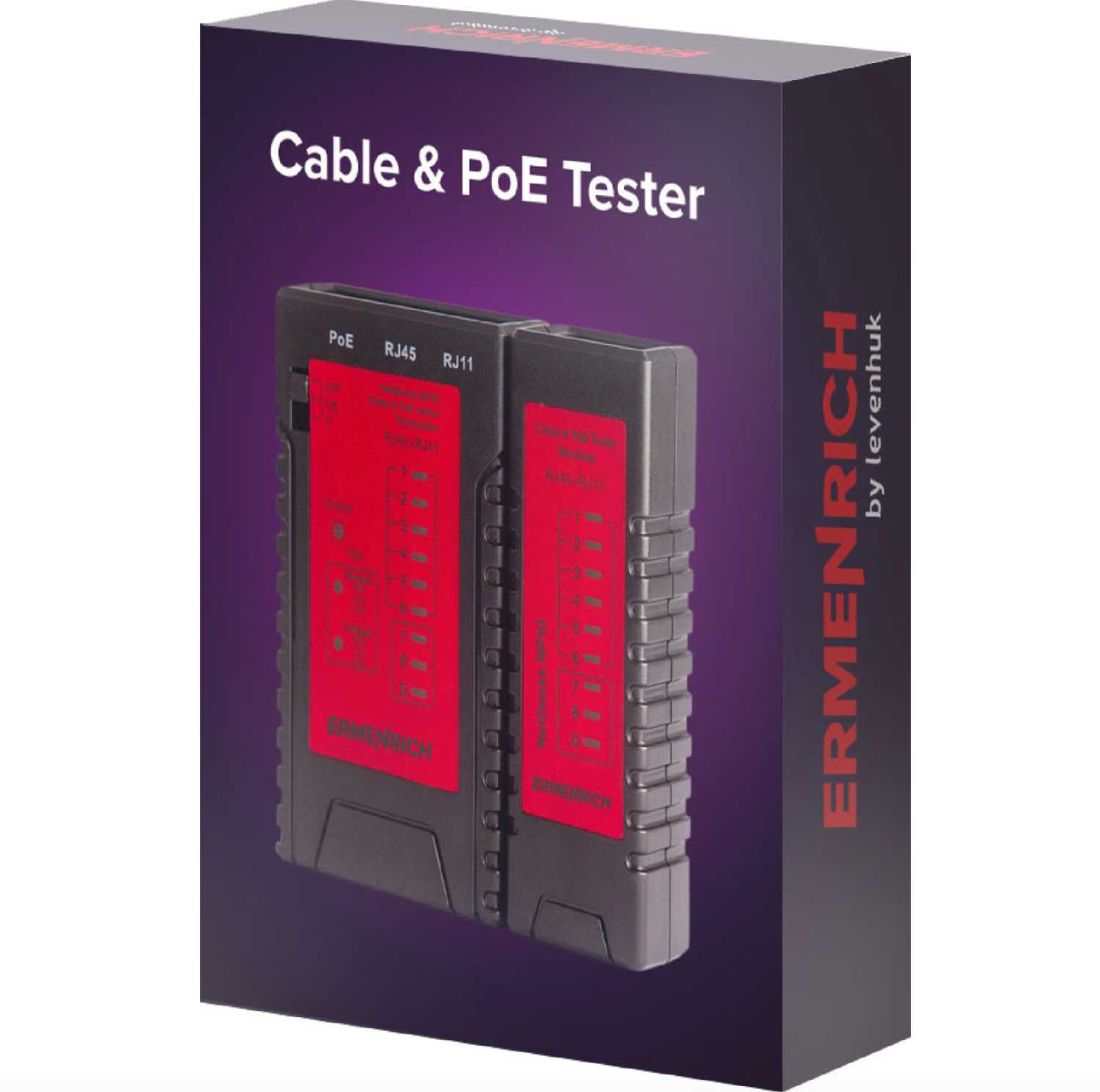 Кабельный тестер Ermenrich NetGeeks NP10 фотография 1