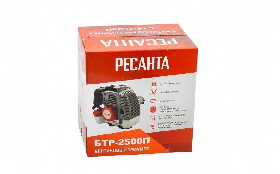 Триммер бензиновый РЕСАНТА БТР-2500П фотография 1