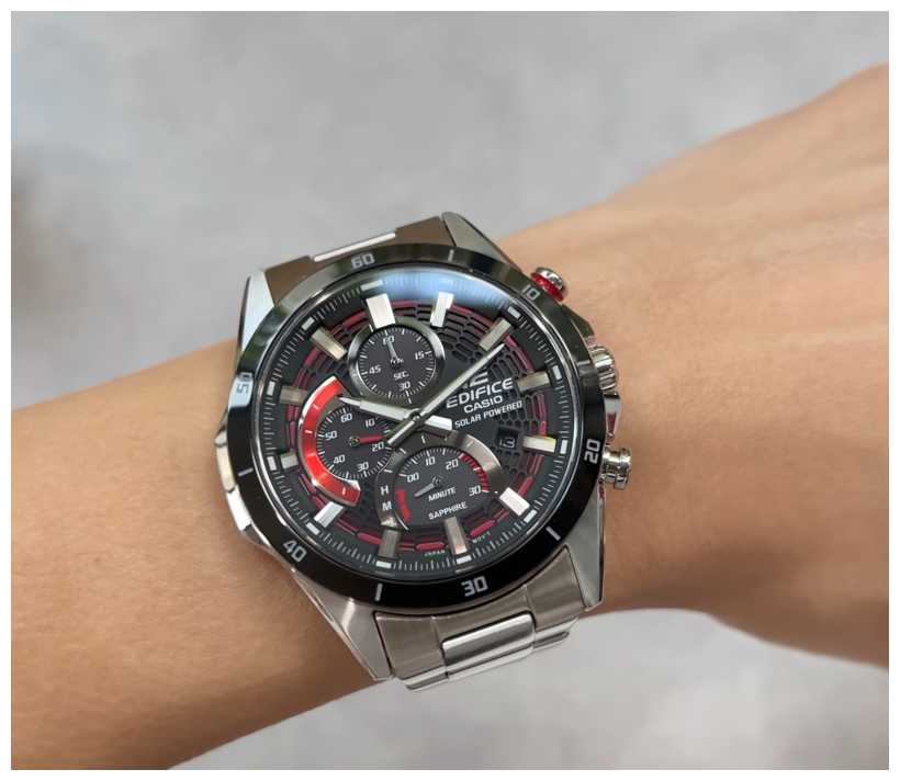 Японские наручные часы Casio Edifice EFS-S610DB-1A фотография 2