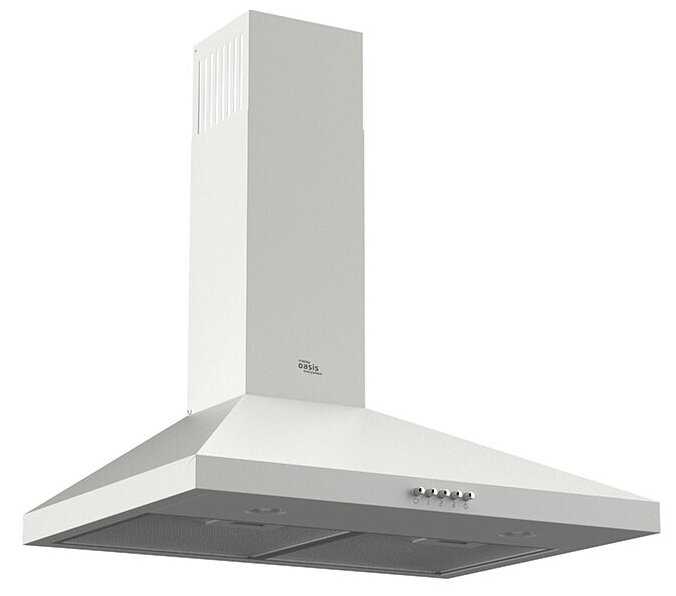 Вытяжка кухонная над плитой купольная KB-60W (FR), 60 см