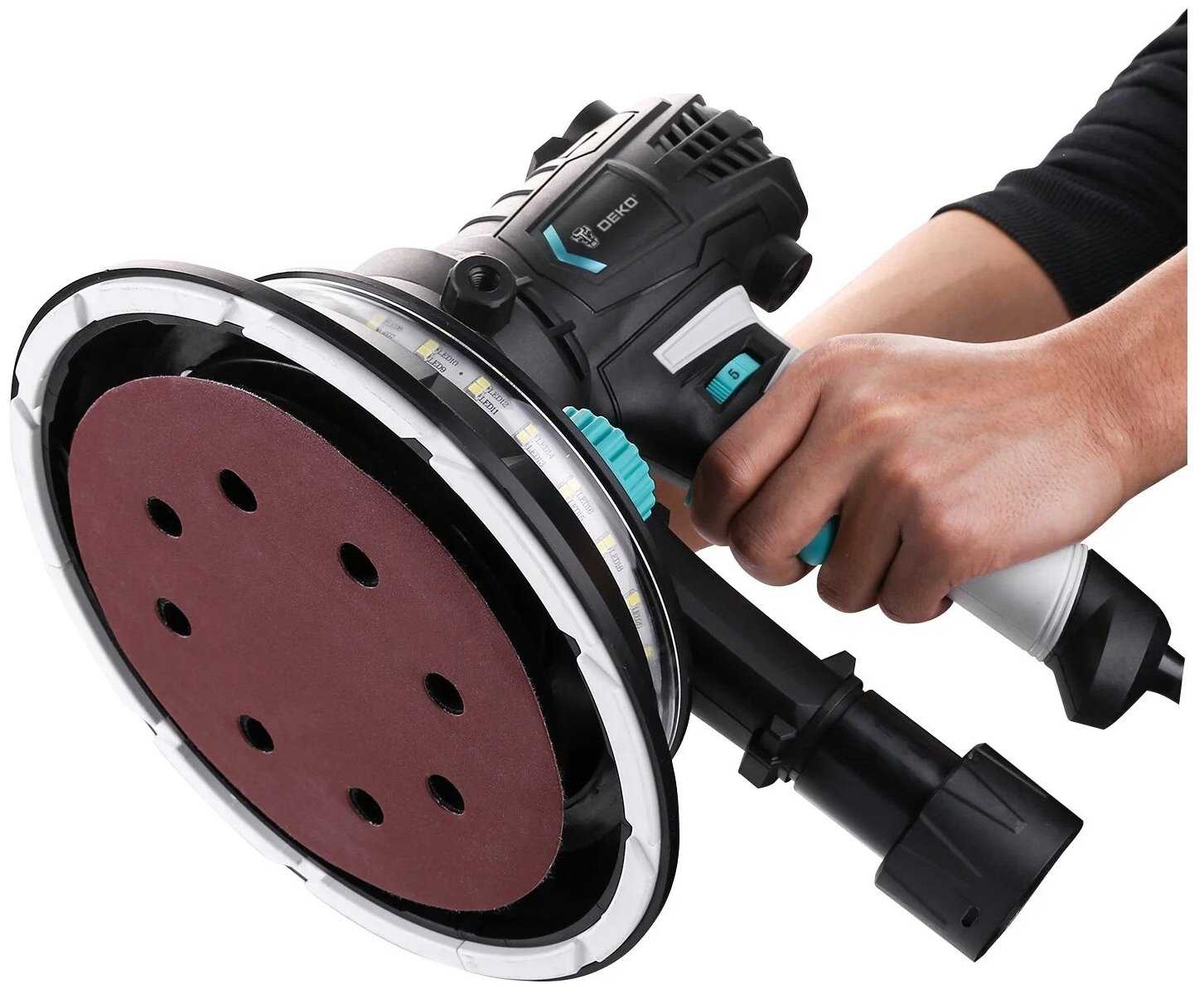 Шлифмашина для стен и потолков DEKO DKG900 (063-2207) фотография 1