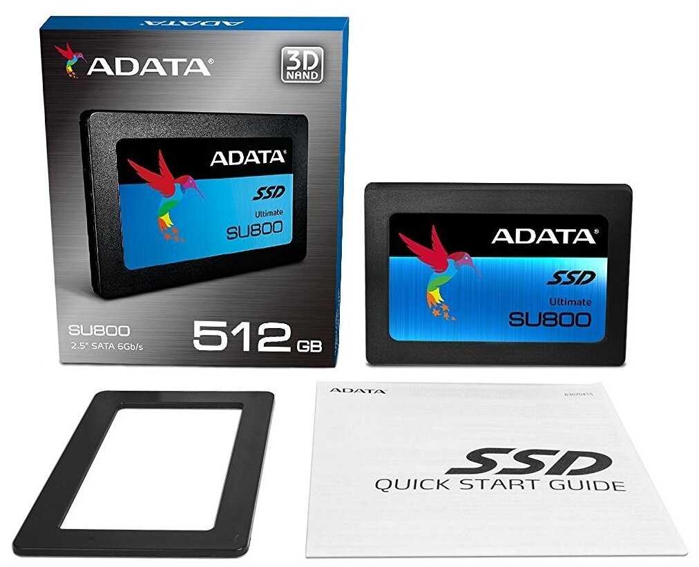 Твердотельный накопитель ADATA Ultimate SU800 SATA (ASU800SS-512GT-C) фотография 10