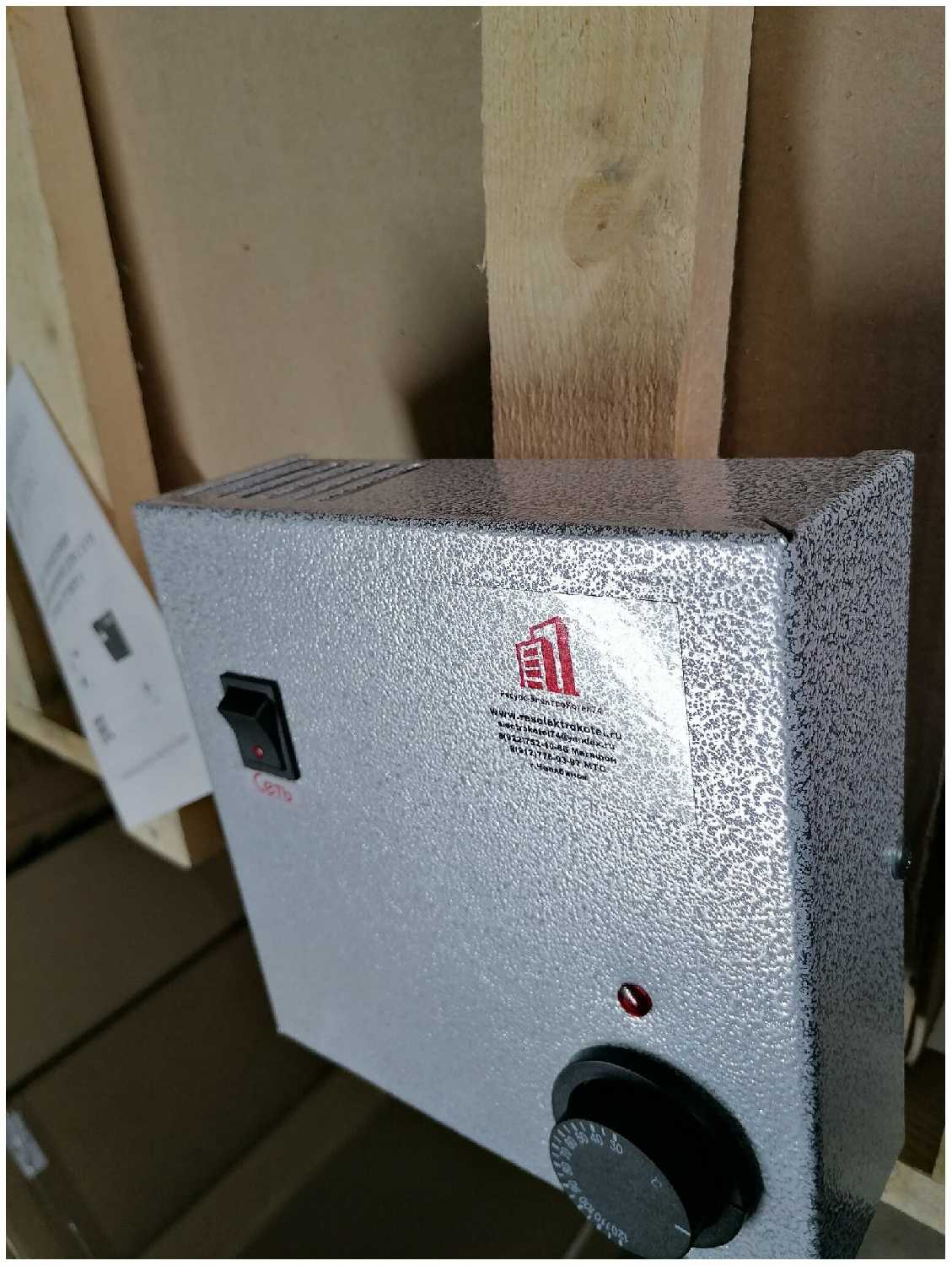 Пульт управления электрокаменкой для сауны и бани 9/12 кВт фотография 5